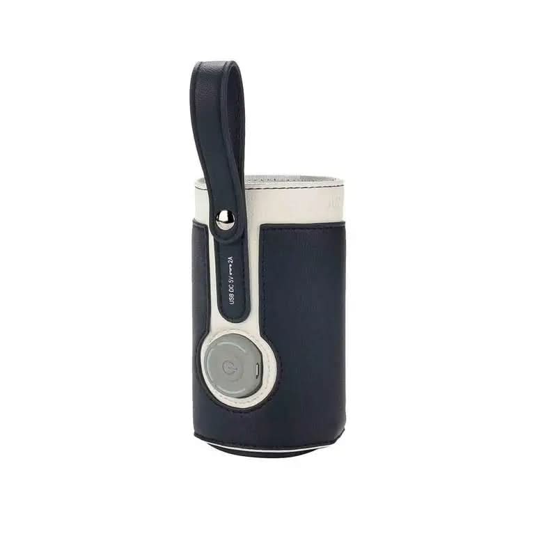Sleek portable bottle warmer for infants. USB charging makes travel feeding easy, delivers warm milk fast.
