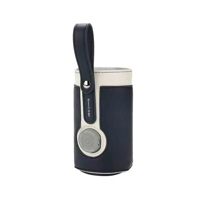 Sleek portable bottle warmer for infants. USB charging makes travel feeding easy, delivers warm milk fast.