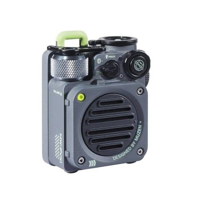 Retro-style mini Bluetooth speaker with 5.0 wireless connectivity for portable sound