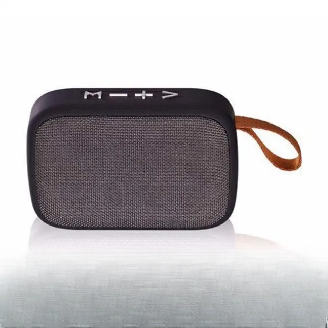 Portable HIFI audio speaker with immersive 3D stereo and Bluetooth. Great for outdoor travel.