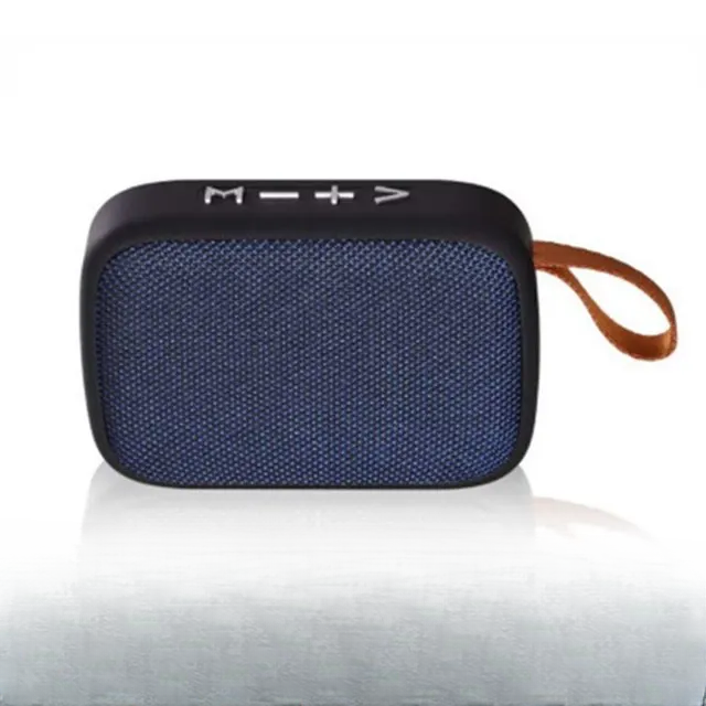 On-the-go music player: portable Bluetooth speaker with 3D stereo. Enjoy wireless HIFI audio.