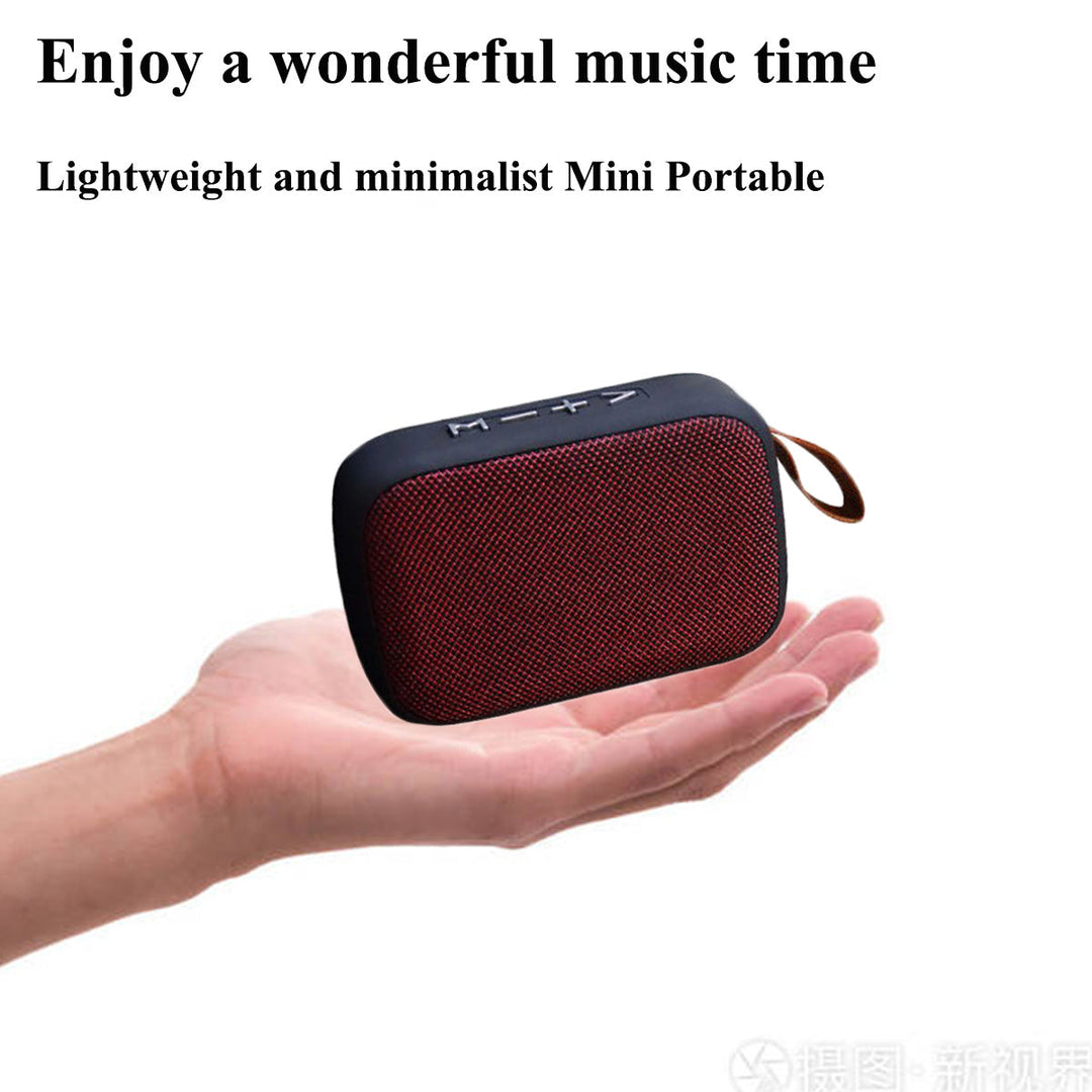 Bluetooth speaker for outdoor music & travel. Enjoy HIFI 3D stereo sound anywhere, wirelessly.