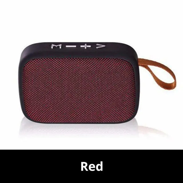 Immersive 3D stereo sound from this portable Bluetooth speaker. Perfect for travel HIFI audio.