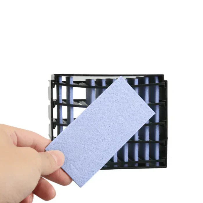 ChillWave personal desktop fan & cooler, a quiet solution for office and bedroom heat relief.