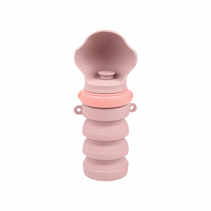 Pet hydration bottle, collapsible, 500ml, essential dog accessory for trips
