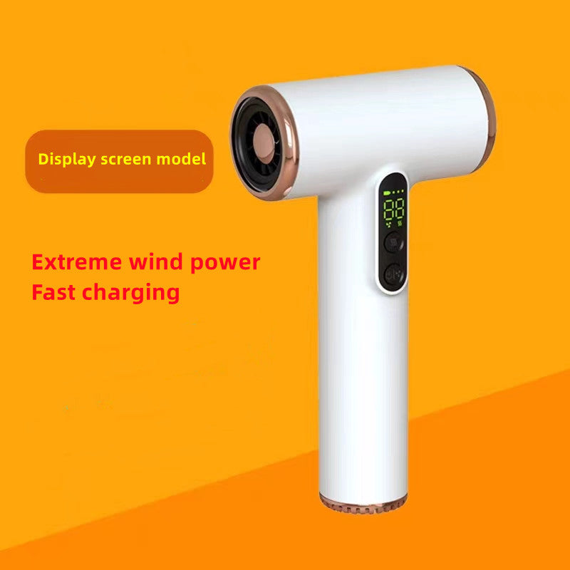 Quiet, portable cordless hair dryer. Fast 30,000 RPM drying for versatile styling at home or away.