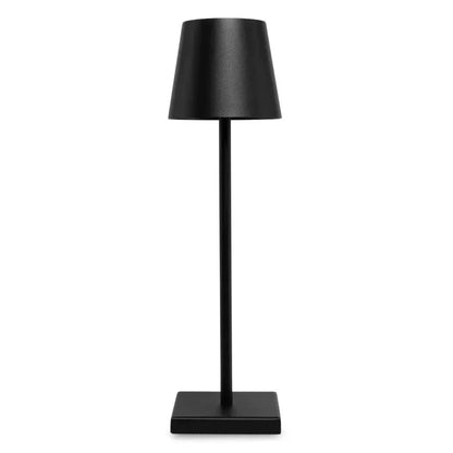 Rechargeable wireless LED table lamp, dimmable and portable. Ideal modern lighting for any space.