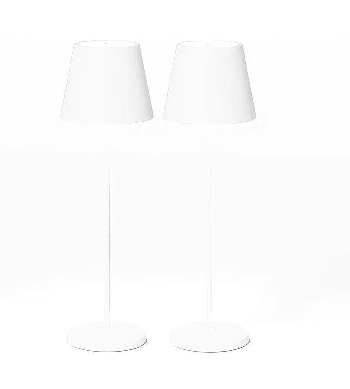 Wireless dimmable LED portable table lamp, rechargeable for indoor/outdoor modern home lighting.