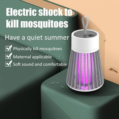Compact insect lamp, a portable mosquito killer perfect for both indoor and outdoor family use.