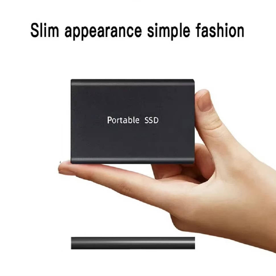 Slim and modern portable SSD, a stylish yet powerful external hard drive for all your storage needs.