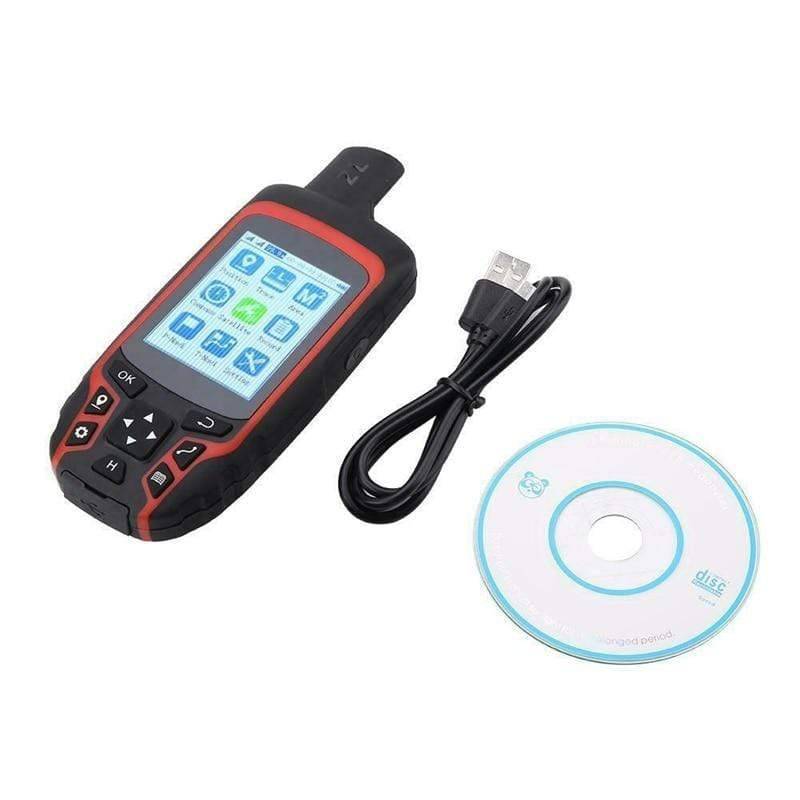 Unisex outdoor GPS tracker with navigation features, essential for hiking and camping safety