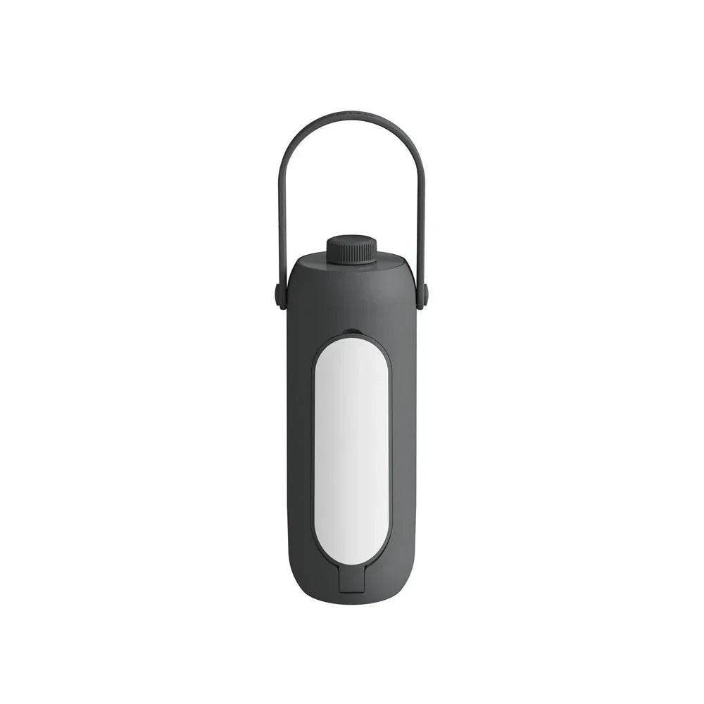 LumiCamp portable outdoor lantern for camping and hiking. Bright LED emergency light for wilderness trips.