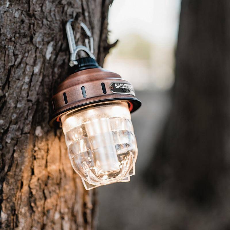Compact unisex hiking gear beacon lantern for camping & survival, LED light
