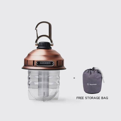 Unisex portable camping lantern, perfect outdoor light & hiking gear, rechargeable