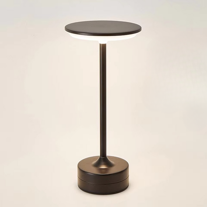 Modern cordless LED lamp with touch control, perfect for ambient home lighting.