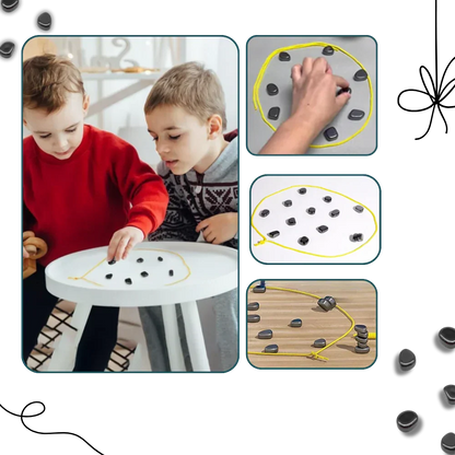 Engaging magnetic strategy game, a portable puzzle for families, kids & adults to enjoy strategic brain-teaser fun.