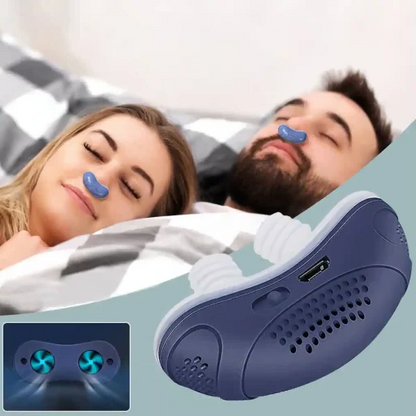 Portable Micro CPAP for sleep apnea & anti-snoring. Compact, hoseless design for travel.