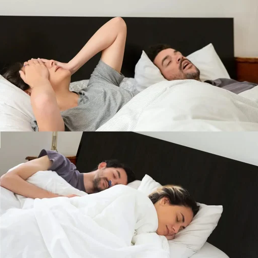 Rechargeable micro CPAP sleep apnea machine. Quiet & comfortable anti-snoring aid for travel.