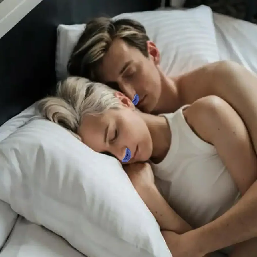 Portable anti-snoring micro CPAP machine. Effective sleep apnea solution, comfortable & quiet.