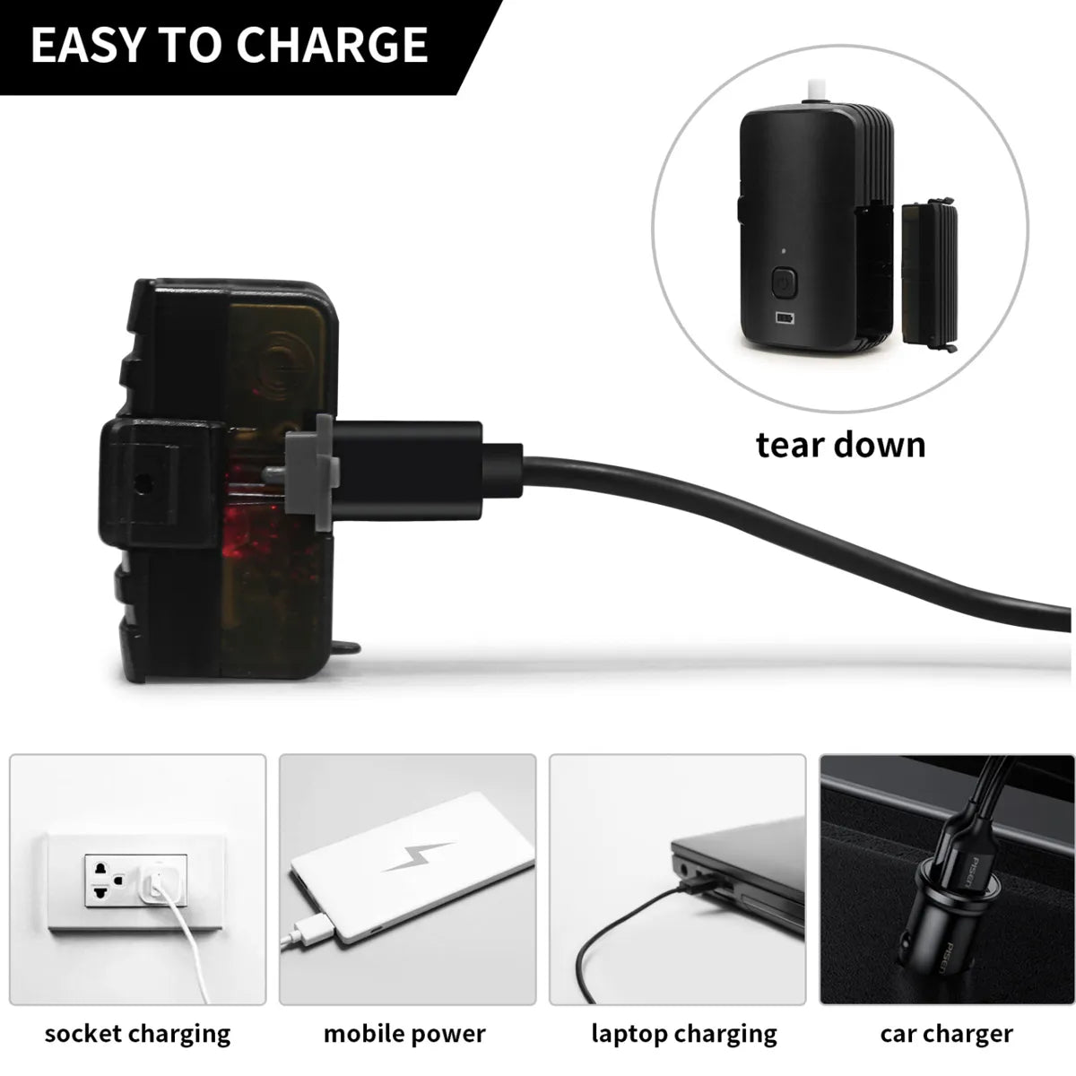 Outdoor portable shower pump for camping, designed for easy assembly and disassembly, great for travel