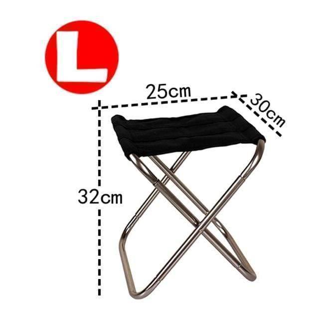 Portable beach folding chair; ergonomic design for comfortable outdoor camping and travel