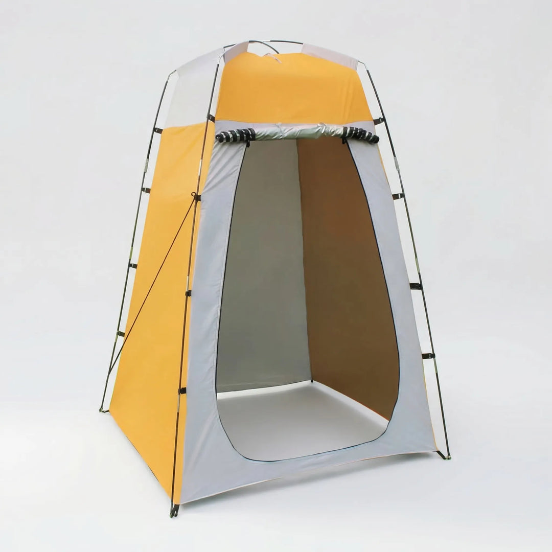 Unisex portable pop-up privacy shelter tent. Ideal for camping, beach, festivals, outdoor changing & showering.