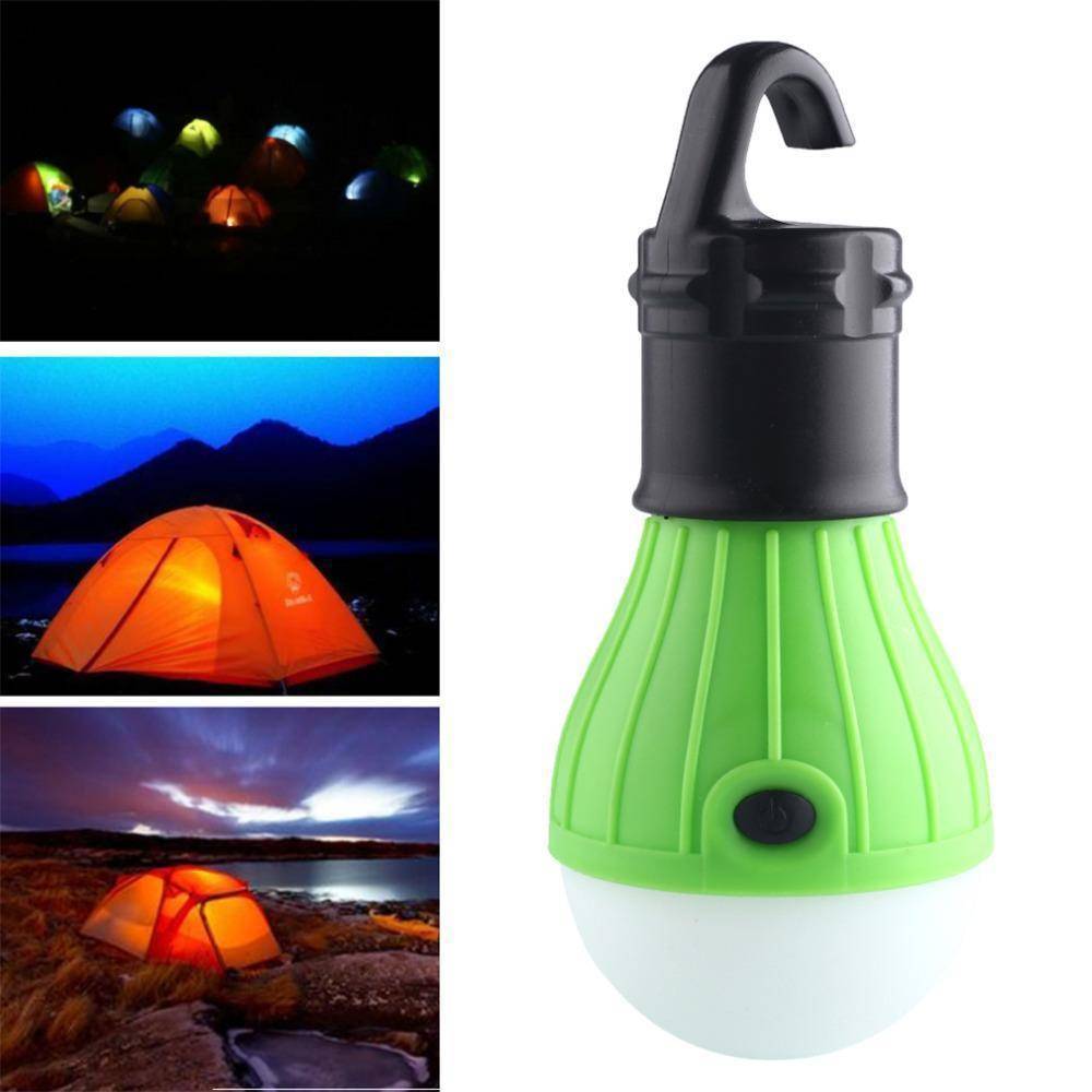 Hanging battery-powered LED lantern, ideal for camping tents and hiking trips