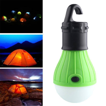 Hanging battery-powered LED lantern, ideal for camping tents and hiking trips