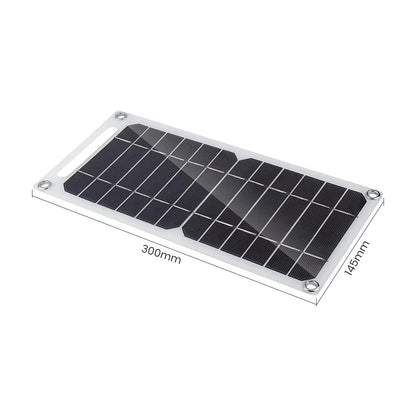 Foldable portable solar charger, USB connectivity for outdoor adventures and emergency kits