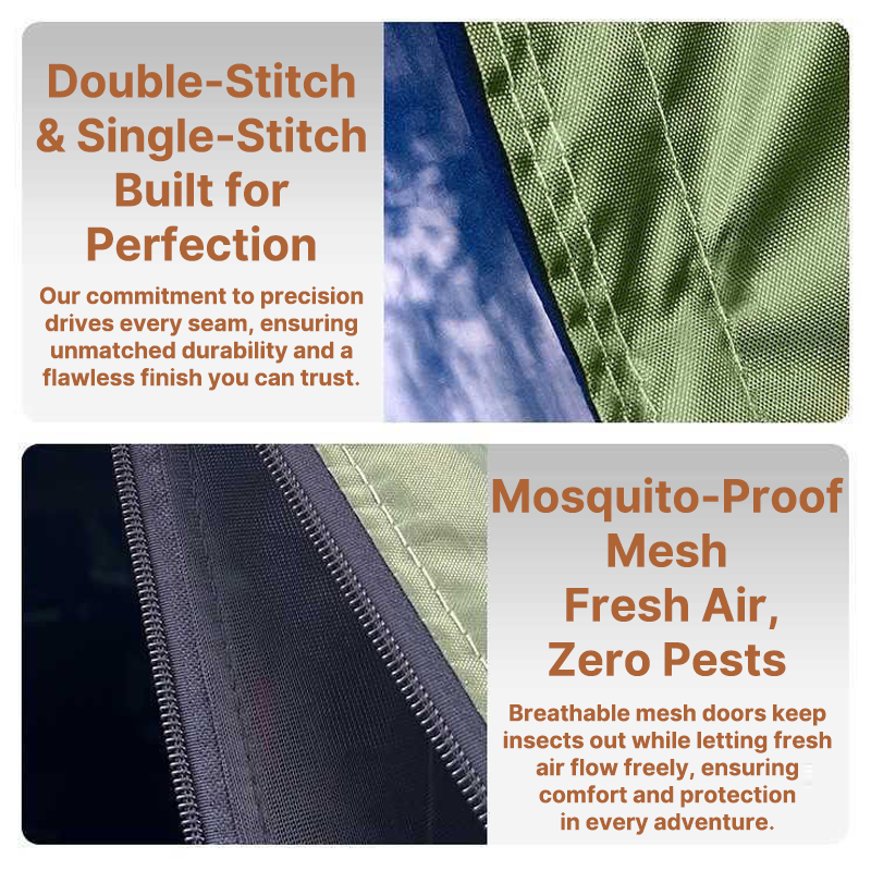 Compact portable camping shelter, perfect for SUV tailgate outdoor adventures.
