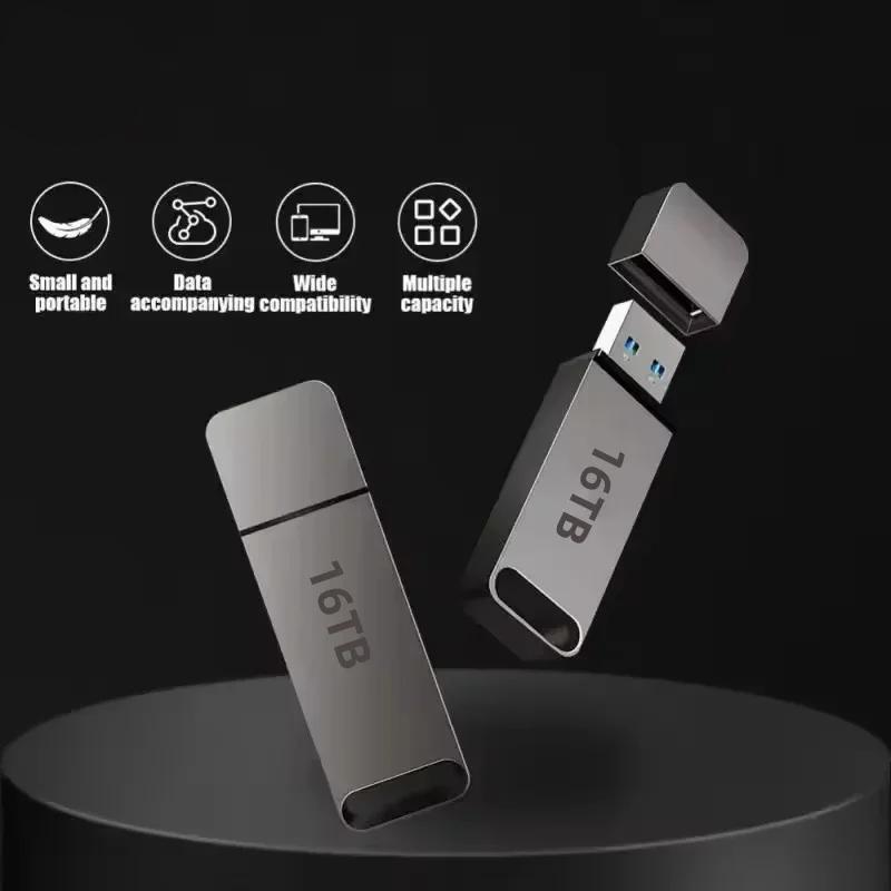 High-speed 4TB USB 3.2 flash drive, ideal for fast data transfer & large portable digital storage needs.