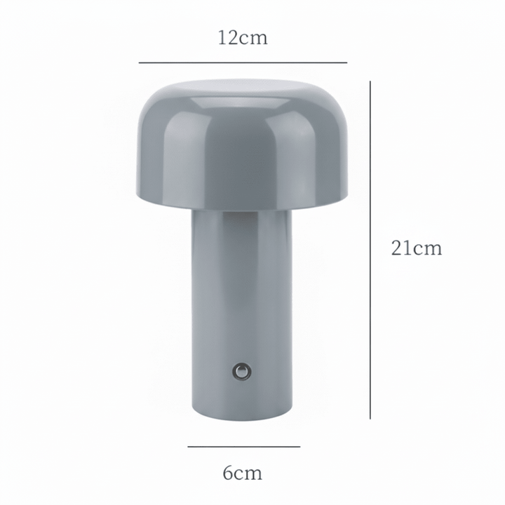 Portable USB table lamp illuminating a room, a modern accent & mood light.
