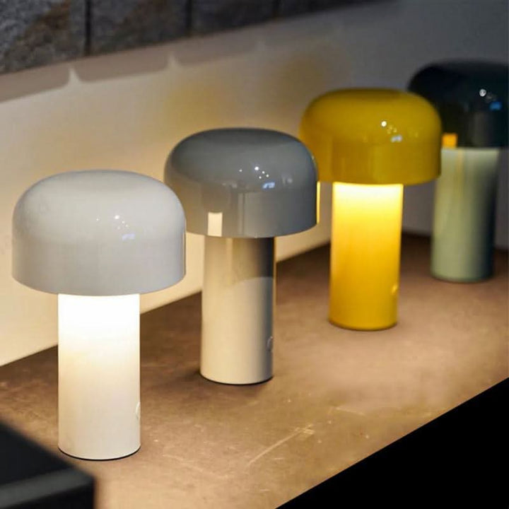 Sleek contemporary design USB table lamp, a versatile home accent light.