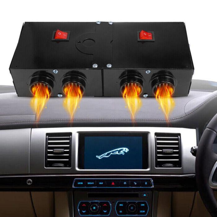 Powerful 500W electric car heater & auto defroster for quick winter warmth.