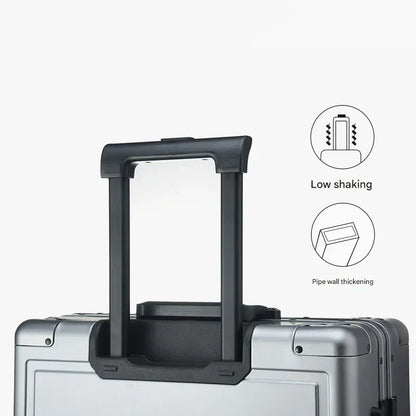 High-quality aluminum hardshell luggage with TSA lock, durable & lightweight for all your travel adventures.