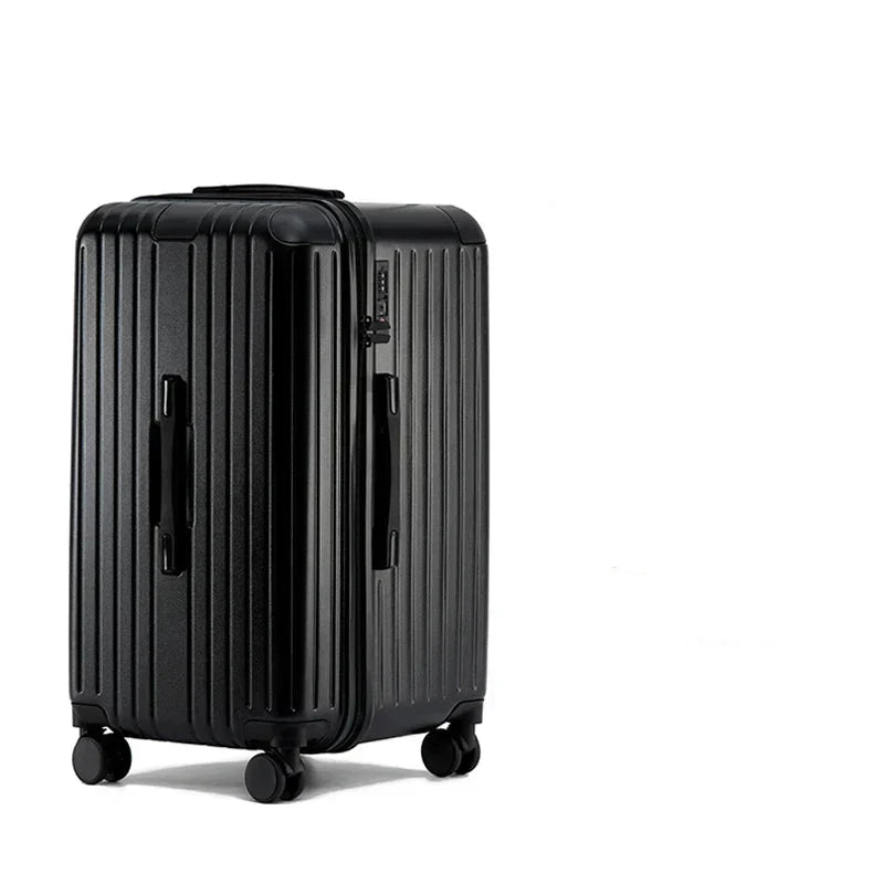 Premium hardshell expandable travel suitcase, Milano Voyager, for durable and modern trips.