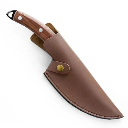 Unisex Japanese kitchen knife. Professional chef blade, ideal for versatile food prep. Handcrafted & durable.