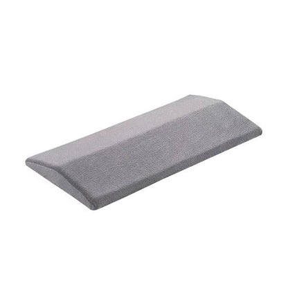 Ergonomic lumbar sleeping pillow to aid spine alignment & reduce back pain for a comfortable, restful sleep.