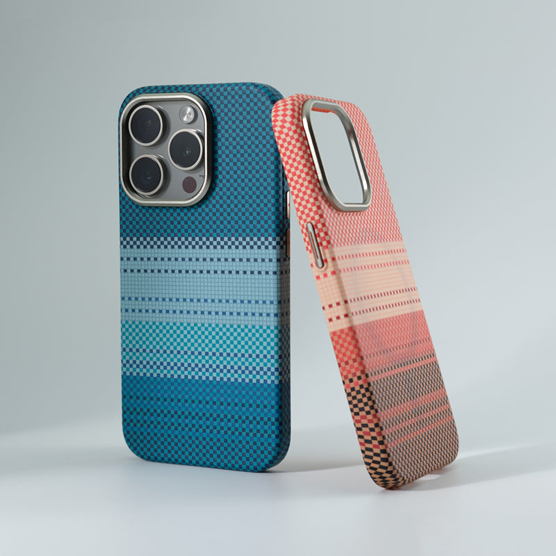 Modern, lightweight MagSafe iPhone case offering robust phone protection.
