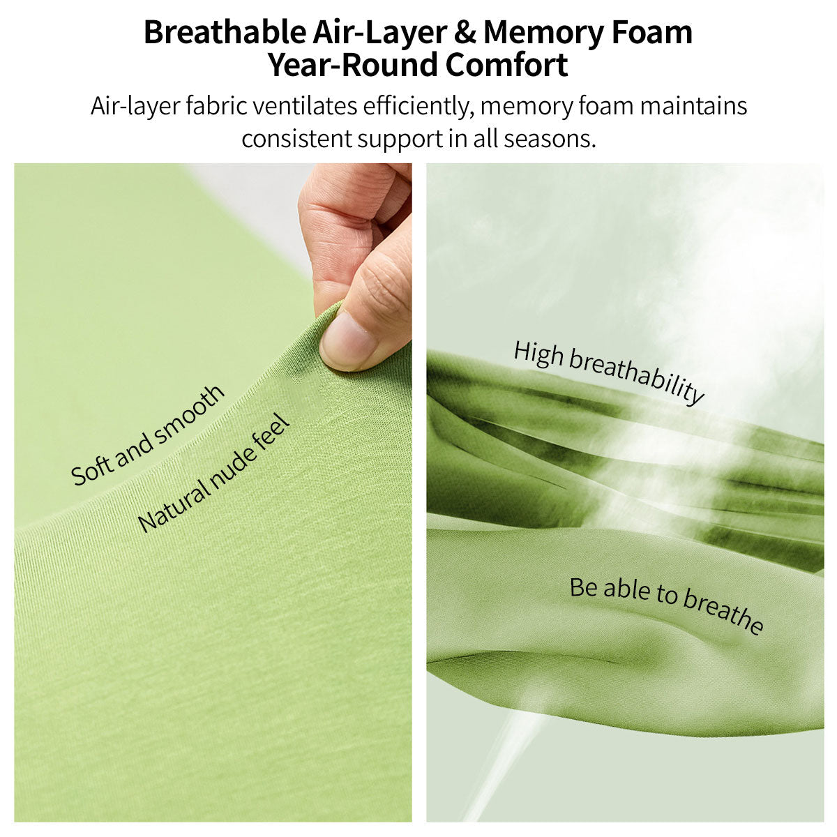 Car mattress for Tesla Model Y, antibacterial memory foam, perfect for long road trips & camping