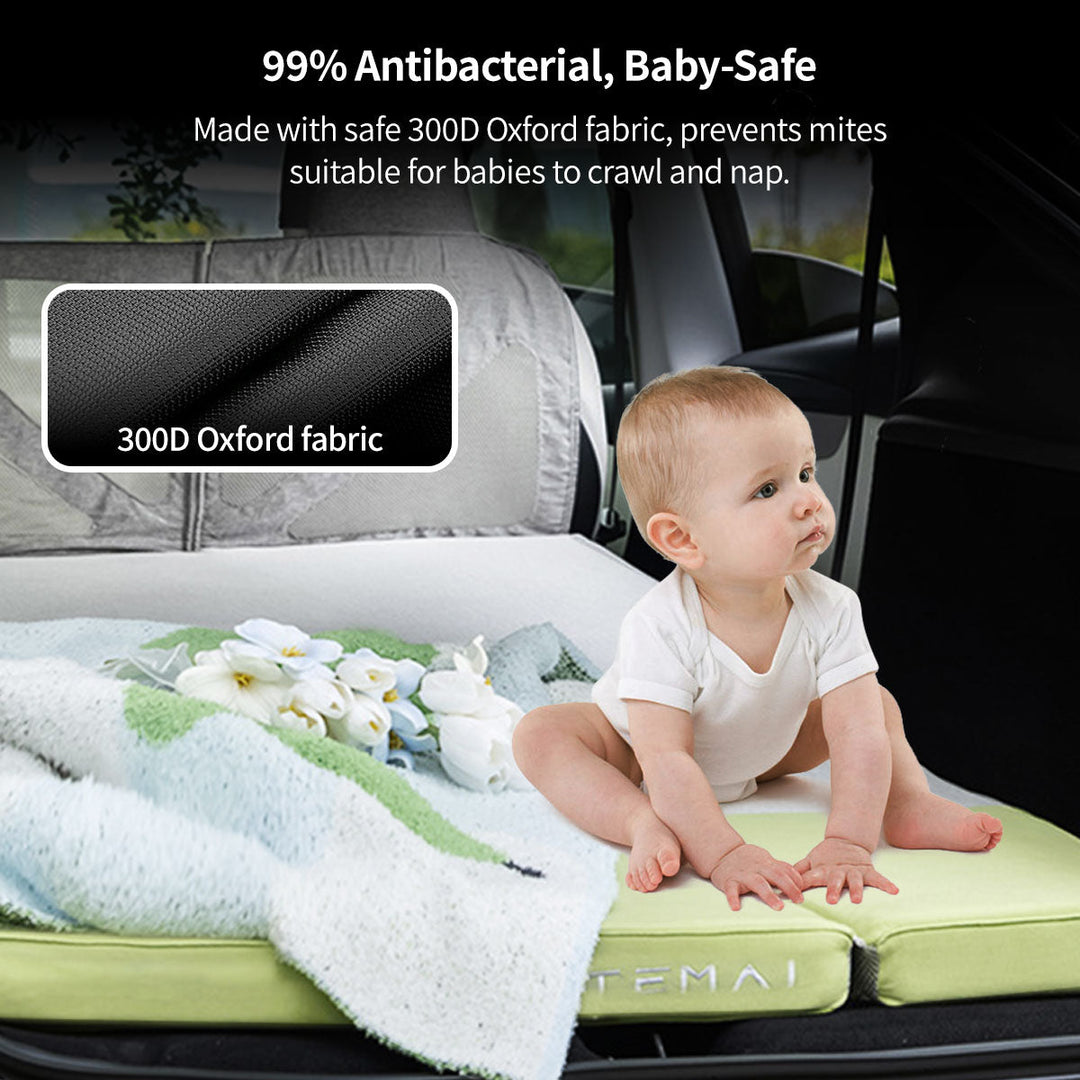 Durable car mattress for Tesla Model Y, offering superior comfort for camping and overnight stays
