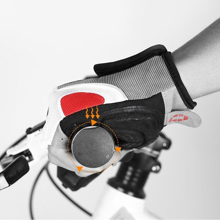 BikeGuard™ premium gel-padded cycling gloves for enhanced comfort and anti-slip grip on any ride.