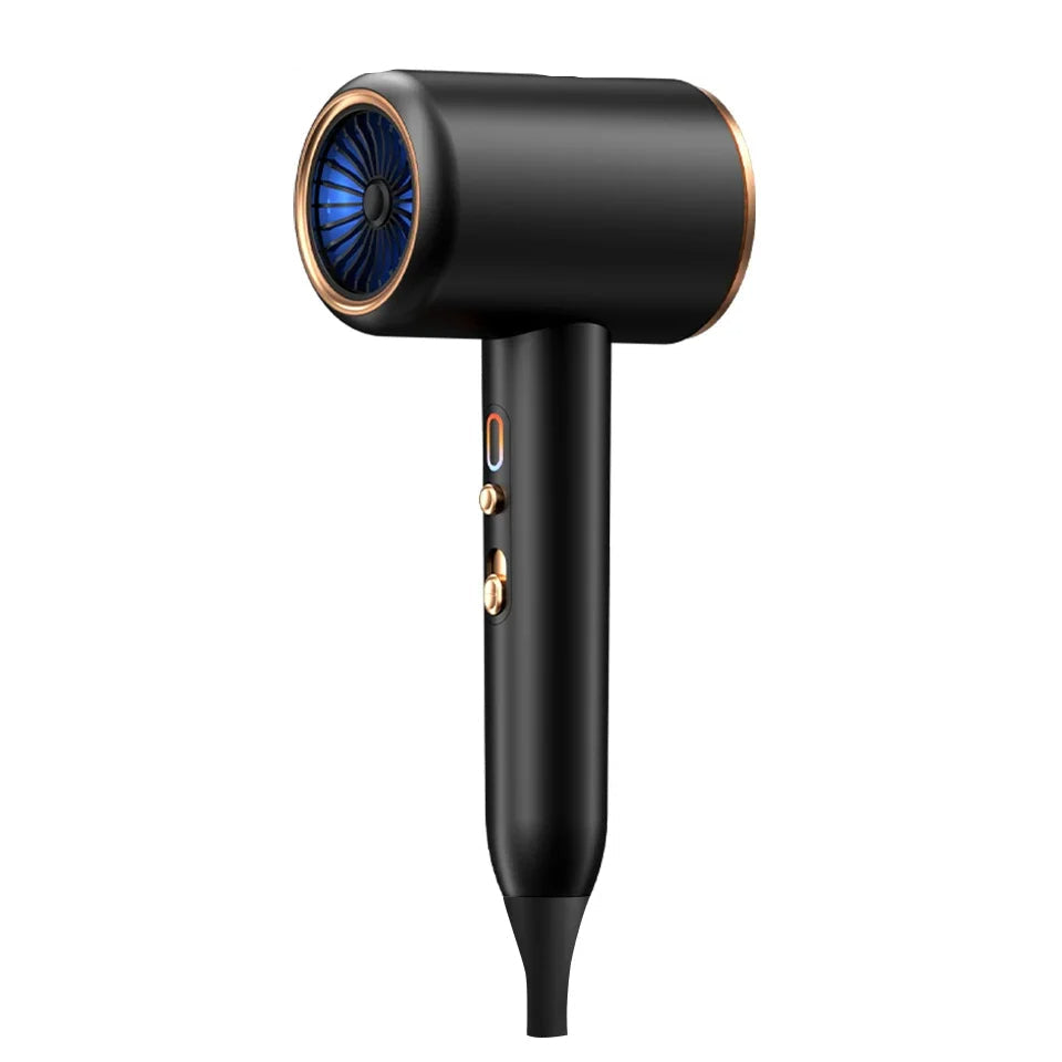 Achieve salon results with this 2400W hair dryer, negative ions for professional use.