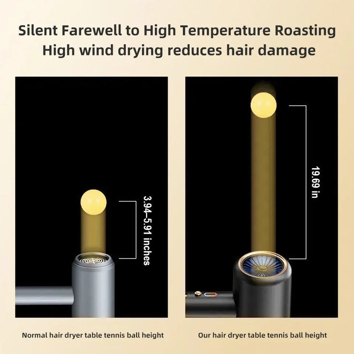 Women's beauty 2400W hair dryer, salon quality, frizz control with negative ions.