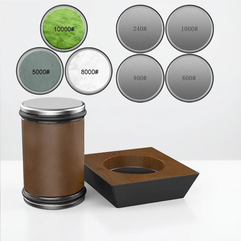 Professional-grade adjustable diamond sharpener, ensuring razor-sharp chef and outdoor knives.