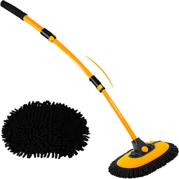 Soft microfiber car wash brush for gentle, scratch-free detailing and efficient vehicle cleaning & auto care.