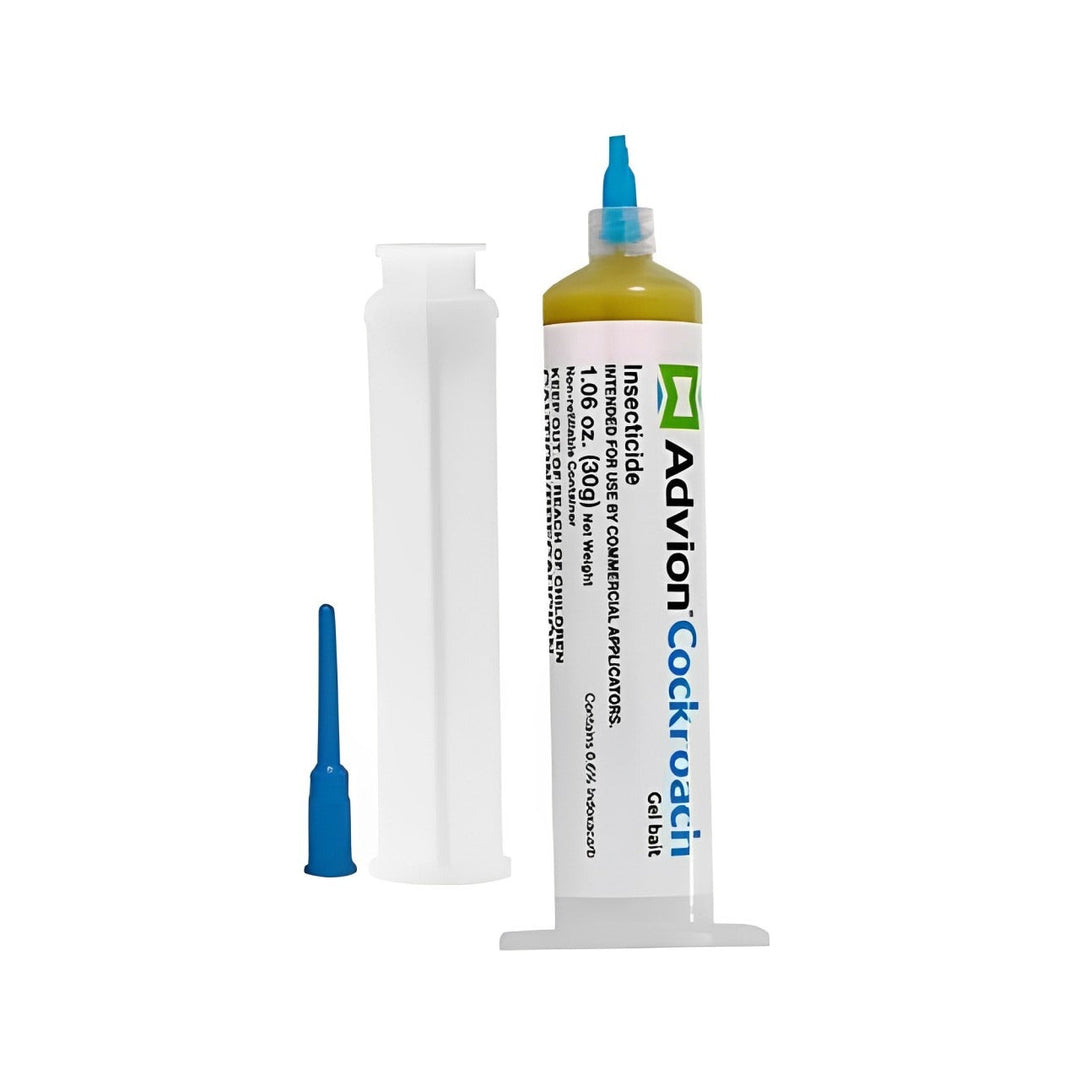 Professional cockroach control gel bait syringe for targeted pest elimination. Effective roach killer.
