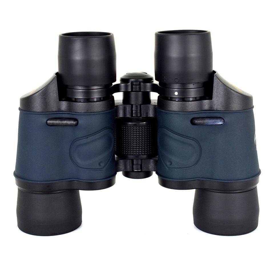 Compact birdwatching binoculars with powerful night vision, perfect for nature observation and hiking.