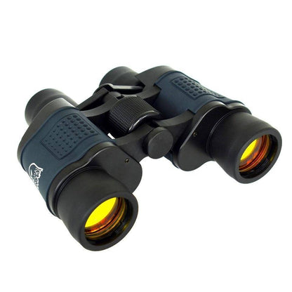 HD binoculars for professional use, enhanced night vision for hunting, camping, and low-light conditions.