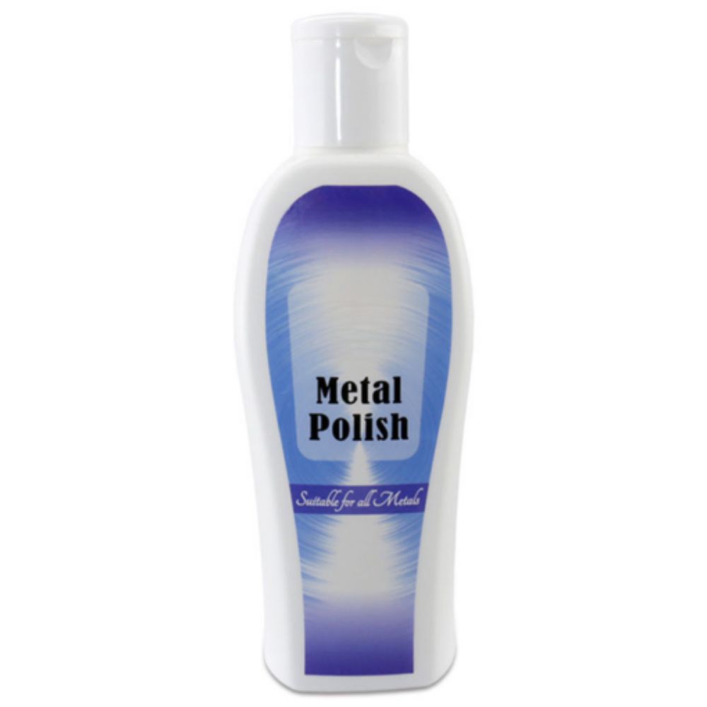 Professional stainless steel scratch & rust remover paste for kitchen appliances & metal surfaces.